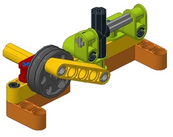 Набор LEGO MOC-16970 Power Transmission Module - Steam Train Crank Output