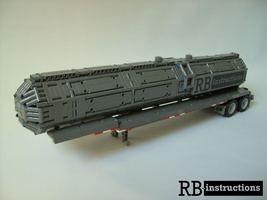 Набор LEGO MOC-17020 Small Tank Trailer for 42078 Mack Anthem and C-Modell Mack Daycab