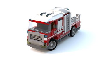 Набор LEGO MOC-17430 Пожарная машина