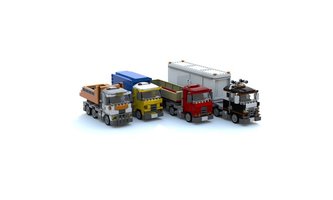 Набор LEGO MOC-17517 City Trucks