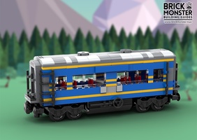 Набор LEGO MOC-17723 Gwendolyn Passenger Train Car