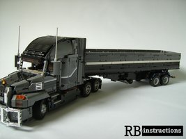 Набор LEGO MOC-17743 Tipping Trailer for 42078 Mack Anthem and C-Modell Mack Daycab