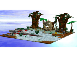 Набор LEGO MOC-17771 Dagobah - Jedi Training