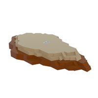 Набор LEGO Dirt Outcrop Base