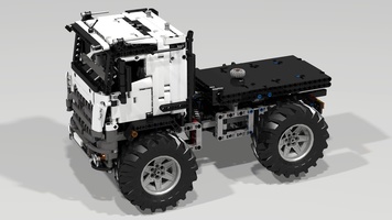 Набор LEGO MOC-17846 Mercedes Arocs MANUAL trial truck