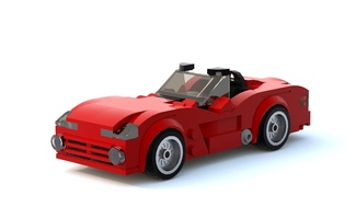 Набор LEGO MOC-17855 FF3 Clay&#39;s 2006 Dodge Viper SRT-10