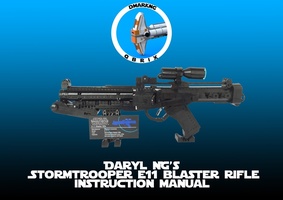 Набор LEGO MOC-17931 E-11 Storm Trooper Blaster Rifle - Life Sized