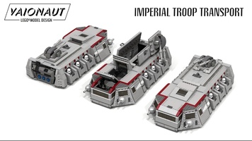 Набор LEGO MOC-18186 Imperial Troop Transport