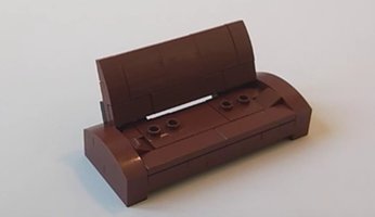 Набор LEGO MOC-18209 Диван (размер для минифигурки)