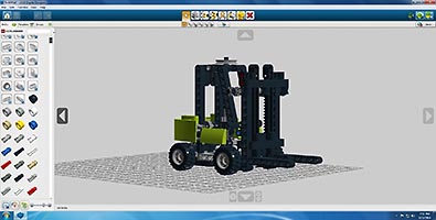 Набор LEGO Маленький погрузчик