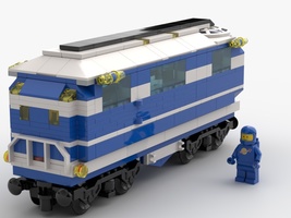 Набор LEGO MOC-18461 Classic Space Train - Mobile Laboratory