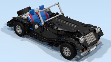 Набор LEGO MOC-18492 Morgan black Sportscar
