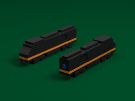 Набор LEGO Grand Central HST Power Cars (Micro)