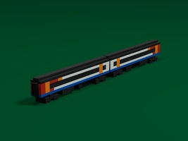 Набор LEGO MOC-18686 EMT class 158 DMU (Micro)