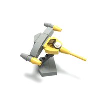 Набор LEGO Naboo Starfighter Microscale