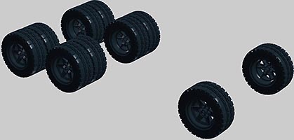 Набор LEGO Грузовик 'Гиперион' (из серии 'Титаны')