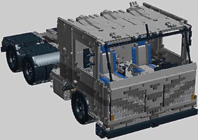Набор LEGO Грузовик 'Гиперион' (из серии 'Титаны')