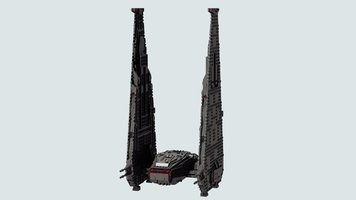 Набор LEGO MOC-18756 First Order Kylo Ren&#39;s Command Shuttle