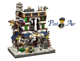 Набор LEGO MOC-18922 Авиа почта