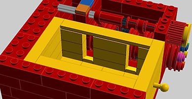 Набор LEGO Работающий сейф
