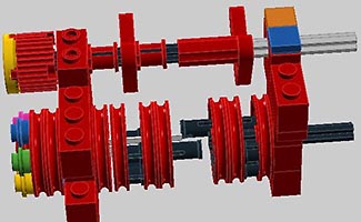 Набор LEGO Работающий сейф