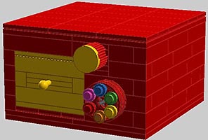 Набор LEGO Работающий сейф