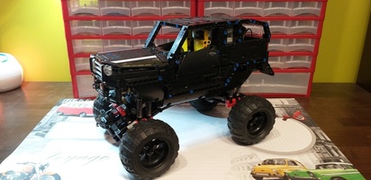 Набор LEGO MOC-19223 Black Jeep