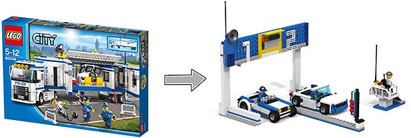 Набор LEGO Гонки на дрэгстерах
