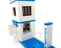 Набор LEGO Полицейский участок и фургон для перевозки заключенных