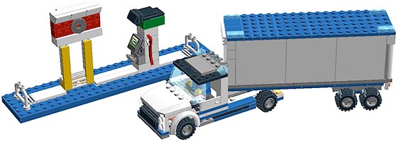 Набор LEGO Грузовик на заправке