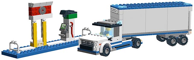 Набор LEGO Грузовик на заправке