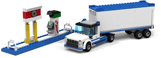 Набор LEGO Грузовик на заправке