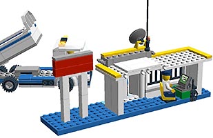 Набор LEGO Офис на строительной площадке