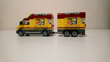 Набор LEGO Pizza Van Trailer