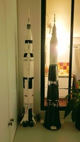 Набор LEGO MOC-20871 Soviet N1 Rocket + LK Lander + Soyuz spacecraft