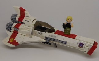 Набор LEGO MOC-21041 Battlestar Galactica Colonial Viper MkII