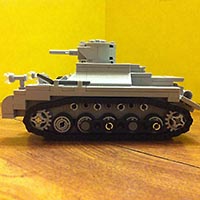 Набор LEGO Легкий немецкий танк 30-х 'Панцер 1'