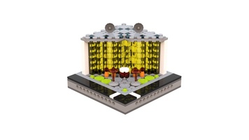 Набор LEGO T77 Micropolis - Triangle Office Building