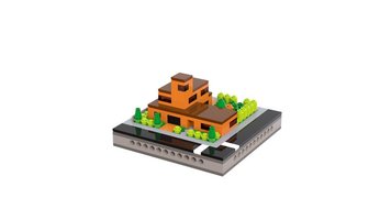 Набор LEGO T77 Micropolis - Villa 2