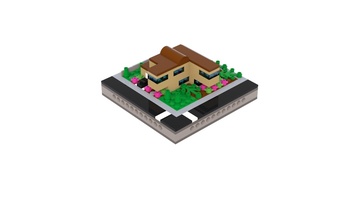 Набор LEGO T77 Micropolis - Villa 4