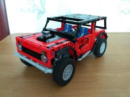 Набор LEGO MOC-21130 Lada 21213 Niva