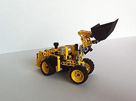 Набор LEGO Погрузчик-бульдозер ЛуТурне L-2350
