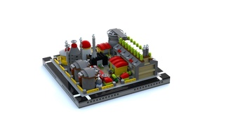 Набор LEGO T77 Micropolis - Chemical Factory