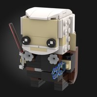 Набор LEGO MOC-21312 Count Dooku (Attack of the Clones) Brickheadz