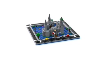 Набор LEGO T77 Micropolis - Ancient Moat Castle