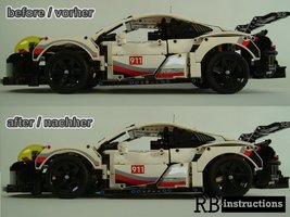 Набор LEGO Porsche 911 RSR lowered (tiefergelegt)