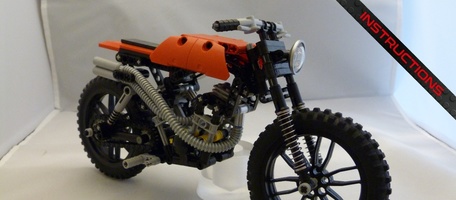 Набор LEGO MOC-21471 TECHNIC - HARLEY DAVIDSON SCRAMBLER