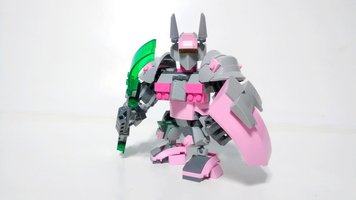 Набор LEGO Pink Gundam SD