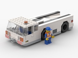 Набор LEGO MOC-21492 Aircraft Tug