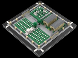 Набор LEGO MOC-21562 Micropolis Cemetery